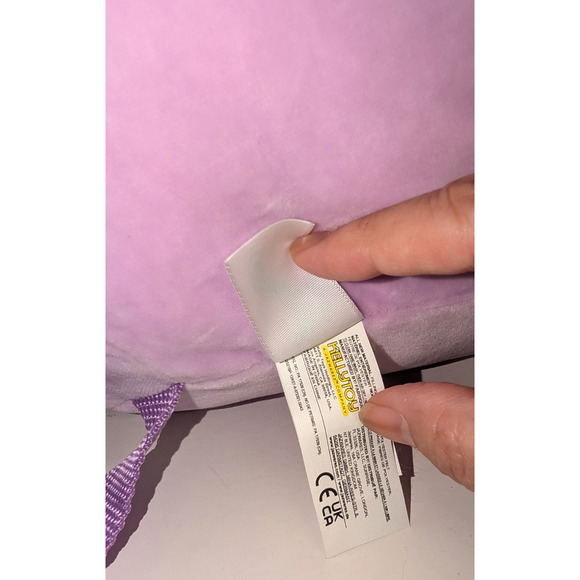 Squishmallows Monica the Axolotl Backpack 12" Stuffed Plush - Picture 7 of 8